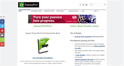 Desktop Screenshot of fluencyprof.com